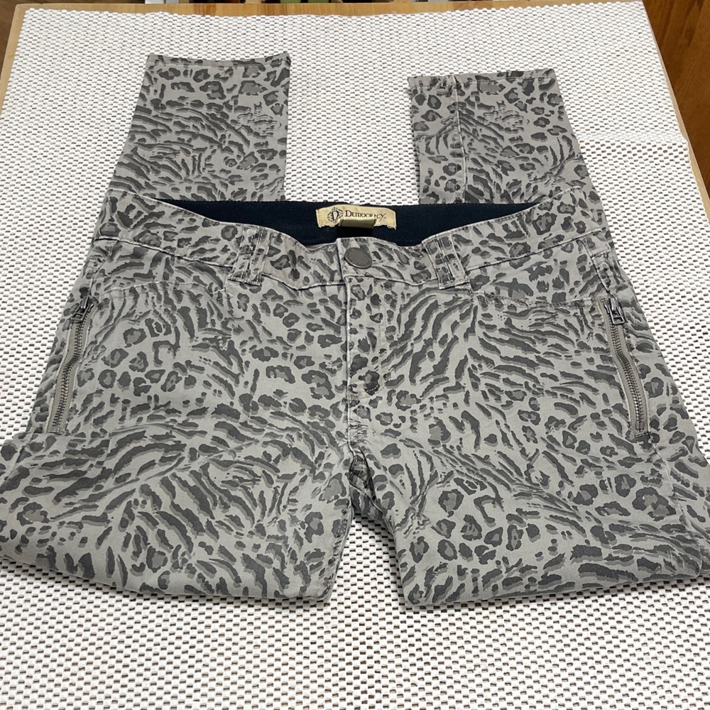 Democracy Animal Print Pants - Sz 10